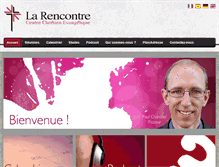 Tablet Screenshot of la-rencontre.lu